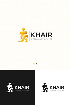 the logo for khair community center