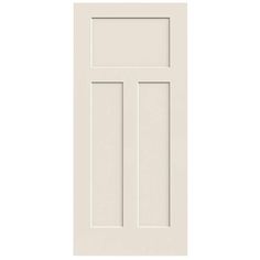 a white door on a white background