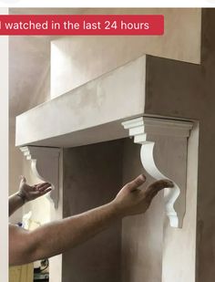 Kitchen Aga, Fireplace Mantel Surround, Fireplace Mantel Surrounds, Corbel Shelf, Cornice Design, Mantel Surround, Pillar Design