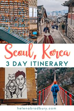 seoul, korea 3 day itinerary