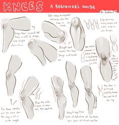 how to draw the legs and feet of a human figure, with instructions for each part