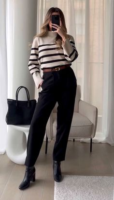 Casual Work Outfits Women, Outfit Ideas Fashion, Outfits For School, Professional Outfits Women, Business Casual Outfits For Women, Office Outfits Women, Business Casual Outfits For Work, Elegante Casual, Mode Casual