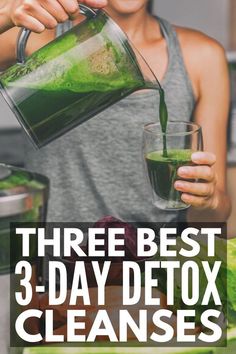 Three 3-Day Detox Cleanse Plans That Work! | If you're looking for a simple and easy plan to help you detox and cleanse your body of toxins to help reset your system and kickstart your weight loss goals, we're sharing 3 of our favorites. These plans aren't restrictive, nor are they focused on only consuming drinks like water, soup, and tea. They aren't simply smoothie or juicing plans either. These plans focus on cleaning eating and they work! #detox #3daydetox #3daydetoxplan #flatbelly Easy Detox Cleanse, 3 Day Detox Cleanse, 1200 Calorie Diet Meal Plans, Body Detox Cleanse, Detox Kur, Detox Your Liver, Health Cleanse, Detox Diet Plan, Liver Diet