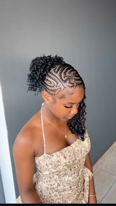 #braids #braidedhairstylesforblackwomen #braidsforblackwomen #braidgoals Braided Hairstyles For Black Women Heart, Braids For Mixed Women Natural Hair, Braids Back Hairstyles Black Women, Quick And Easy Hairstyles With Braids, Unique Hairstyles For Black Women Braids, Braids For Black Women Half Up Half Down, Half Up Braids Half Down, Pretty Hairstyles Black Hair, Bob Lemonade Braids