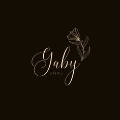 the logo for saby unas, a new fashion line that is going to be launched