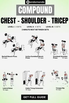 the complete guide to chest - shoulder exercises for beginners