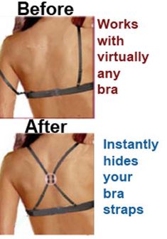 Fashion Tip and Hack! These soft converter clips are the ultimate solution for hiding traditional design bra straps when wearing sleeveless and racerback styles. Bonus- when used, the clip adds a touch of support that gives you a little "push up and lift." Clips are discreet and comfortable. Each pack comes with 3 (THREE) nude clips, 3 (THREE) clear clips and 3 (THREE) black clips. 9 clips total per pack. Clips are reusable and lightweight. Keep at home and in your handbag for on the go! Bra Strap Clip, Bra Strap Holder, Bra Strap, Racerback Bra, Bra Straps, Lingerie Fashion, Push Up Bra, Traditional Design, Wardrobe Essentials