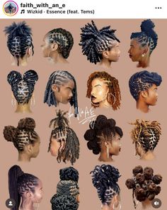 Styling Short Dreadlocks Black Women, Styling Locs For Wedding, Prom Hairstyles For Locs, Short Loc Hairstyles For Black Women, Updo Styles For Locs, Locs Hairstyles For Women Shoulder Length, Short Loc Styles For Women Locks, Styles For Short Locs For Women, Medium Size Locs Black Women