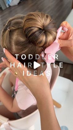 Natalia BeBe on Instagram: "An easy toddler hairstyle ideas for hot weather🎀 #toddlerhairstyles #easytoddlerhairstyles #easyhairstyle #hairstyle #babyhairstyle Toddler Hairstyles Toddler hairstyle idea hot weather hairstyle baby hairstyle" Toddler Ballet Hairstyles, Toddler Hairstyles For Wedding, Girls Bun Hairstyles Kids, Ballerina Hairstyles Kids, Toddler Headband Hairstyles, Toddler Birthday Hairstyles, Ballet Hairstyles Kids