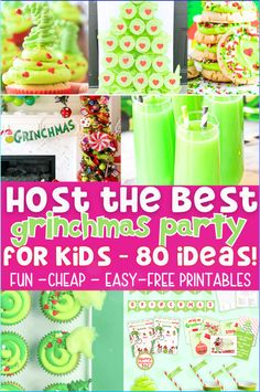 the best christmas party ideas for kids - easy and free printables to make