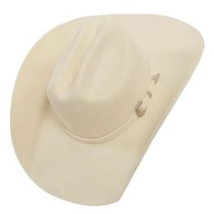 Cattleman White | Womens Felt White Cowgirl Hat is a striking statement piece crafted from midweight felt wool. Featuring a classic cattleman shape with a 4" brim and a felt band adorned with a three-piece buckle, this hat combines timeless elegance with western charm. Perfect for adding flair to any look. Material: Midweight Felt Wool Shape: Cattleman Trim: Felt Band with Three Pieces Buckle Brim Size: 4” Crown Height: 4 1/2” Sweatband: AHM Velcro Imported Western White Hat With Curved Brim, White Western Hat With Flat Brim, White Fitted Felt Hat With Curved Brim, White Flat Brim Hat For Ranch, White Wide Brim Western Hat, White Western Felt Hat For Kentucky Derby, Fitted White Felt Hat With Wide Brim, Fitted White Wide Brim Felt Hat, White Fitted Wide Brim Felt Hat