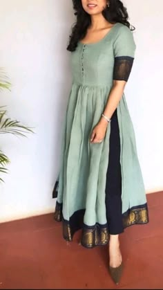 डिजाइनर कपड़े, Silk Kurti Designs, Stylish Kurtis Design