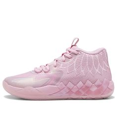 Hot Pink Basketball Shoes, Cute Volleyball Shoes, Lamelo Ball Shoes, Vball Shoes, Basketball Shoes Women's, Vb Shoes, Puma Basketball Shoes, Puma Liga, Bball Shoes