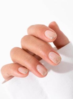 60+ Trendy Cute Short Winter Nails [2025] To Rock The Winter Season New Years Nail Designs Natural Nails, Newyear Nail Design, Short Nails Ombre Colour, New Year’s Eve Manicure, Nye Nail Ideas Short, Nye Nails 2023, News Years Nails, Winter Ombre Nails, Short Winter Nail Ideas