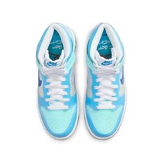 Nike Dunk High GS 'I Got Next' DV2206-400 Most Popular Nike Shoes, Popular Nike Shoes, Popular Things, Pretty Sneakers, Sneakers For Kids, Kids Footwear, Trendy Shoes Sneakers, Cute Nike Outfits, Preppy Shoes