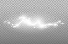 a lightning bolt on a transparent background