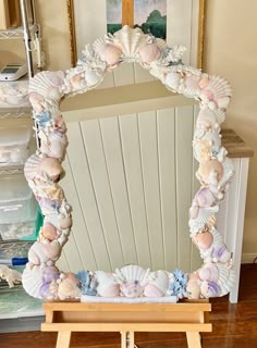 Beach Decor Seashell Mirror Made to Order - Etsy Mirror Coastal, Ocean Room Decor, Seashell Display, Beach Room Decor, Seashell Mirror, Custom Mirror, Ocean Room, Starfish Decor