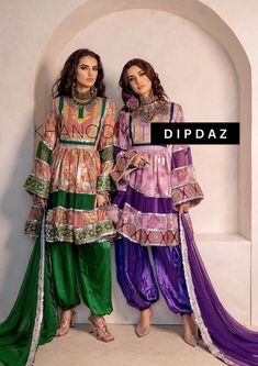 Explore our exclusive collection of Afghan dresses at Dipdaz, where tradition meets modern elegance. Our range includes stunning Afghan bridal dresses, wedding dresses, and ethnic dresses, perfect for every occasion from weddings to henna parties. We also offer luxury Afghan dresses, modest designs, and casual wear, ensuring there's something for everyone. Key Features: Customizable & Personalized: Each dress can be tailored to your preferences, including sleeve length and neckline style. Availa Afghan Dresses Modern, Afghan Wedding Dress, Cultural Clothes, Afghan Culture, Bridal Dresses Vintage, Afghani Clothes, Ethnic Dresses, Afghan Dress, Dress Outer