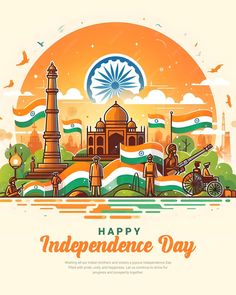 Premium PSD | Happy Independence Day India Freedom Celebration Social Media Post Banner Template Independence Day Design, Cubicle Wall, Independence Day Poster, Whatsapp Images, Happy Independence Day India, Independence Day Wishes, India Poster, Indian Independence Day, Independence Day India