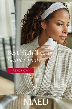 Wanting to invest in a high-tech skincare tool to get the best at home facials? MAED Shares the benefits of micro current facials and the best microcurrent facial at home you can get. Follow MAED Beauty for more skincare essentials, face routine finds and self care tips. Denise Vasi, Face Routine, Microcurrent Facial