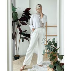 Faye Straight cut Pants with Pockets | Shopee Malaysia