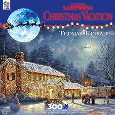 the thomas kinsdale christmas vacation jigsaw puzzle