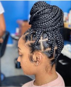 41 Large Knotless Braids Styles To Try for That Chic Look Big Part Knotless Box Braids, Braiding Styles, Braids Styles, African Hair Braiding Styles