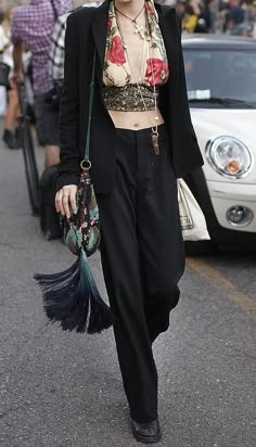 Popsugar Fashion, Moda Vintage, Street Style Looks, Hippie Chic