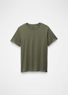 A Classic Short Sleeve Tee Made From 100% Regenerative Organic Certified Cotton. Basic Relaxed Fit Pima Cotton T-shirt, Basic Short Sleeve T-shirt For Casual Gatherings, Simple Soft-washed Short Sleeve T-shirt, Relaxed Fit T-shirt For Everyday, Casual Solid Color T-shirt For Everyday, Soft-washed Short Sleeve T-shirt For Everyday, Simple Solid Organic Cotton T-shirt, Relaxed Solid Color Short Sleeve T-shirt, Classic Relaxed Fit T-shirt For Everyday