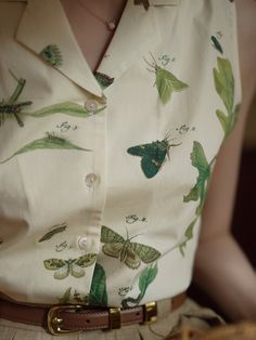 Insect Encyclopedia Retro Blouse Insect Encyclopedia, Teacher Fits, Retro Blouse, Wedding Mood, Look Vintage, Looks Vintage, Fashion Ideas, Aesthetic Clothes, Pretty Outfits