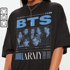 Vintage Bts Shirt, Bts Unisex Kpop Shirt Hoody Kpop, Bts Shirt, Kpop Tshirt, Bts Clothing, Kpop Shirts, Pop T, Bts Merch, Trendy Shirts, Style Korean