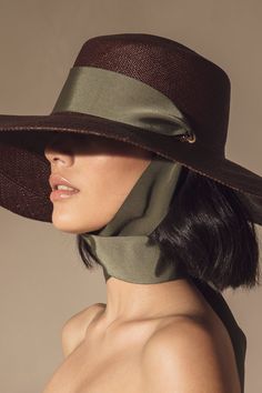 Extra Long Brim Cordovan – Sensi Studio Borsalino Hat Woman, Stetson Hats Women, Vintage Sun Hat, Brown Straw Hat One Size Fits Most, Traditional Wide Brim Fitted Hat, Traditional Fitted Wide Brim Hat, Adjustable Green Panama Hat, Fitted Wide Brim Woven Hat, Handwoven Brown Straw Hat