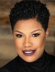 Short Black Natural Hairstyles, Natural Hair Haircuts, Short Natural Haircuts, Short Hair Designs, Short Natural Curly Hair, Black Hair Short Cuts, Short Black Hair, Short Shaved Hairstyles, Tapered Natural Hair