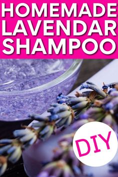 This is a recipe for Lavender shampoo. If you want to learn how to make home made shampoo this is a step by step guide which teaches you how to make your own DIY shampoo with natural ingredients. Lavendar helps hair to grow thicker and faster. If you want to grow longer hair this is a great recipe. homemade shampoo recipes, diy shampoo recipe, hair shampoo diy, shampoo natural, shampoo diy recipe, lavender shampoo Shampoo Diy