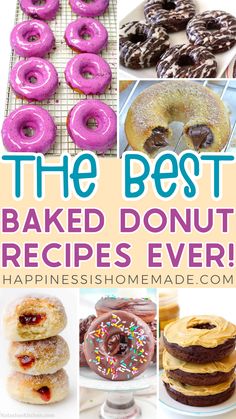 the best baked donut recipes ever