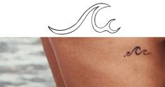 a woman's lower leg with the letter c on it and an image of her legs