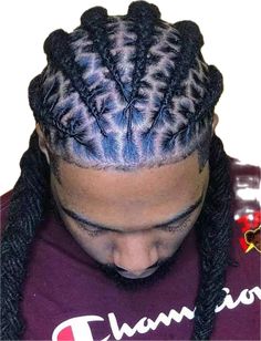 Dreadstyles Men, Cornrow Locs Men, Straight Back Loc Styles, Braided Dreads Men Dreadlocks, Black Men Dreadlocks Styles, Male Loc Styles, Zae France, Locs Men