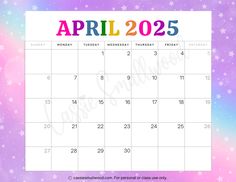 April 2025 calendar free printable pdf 2023 Calendar Printable Free Monthly Cute, Cute Calendar 2022, 2 Page Monthly Calendar Printable Free, May Printable Calendar 2024, March 2021 Calendar, Teaching Binder