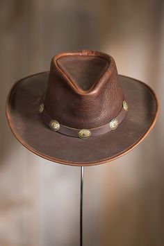 Image Leather Cowboy Hats, Women Hats, Raging Bull, Cowboy Hat, Full Grain Leather, Hats For Women, Cowboy Hats, Vintage Ladies, Top Styles