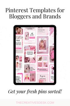 the pinterest templates for bloggers and brands to get your fresh pins sorted