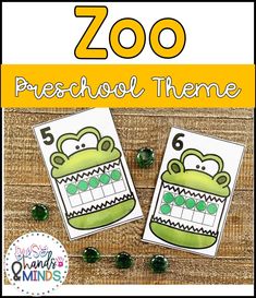 the zoo preschool theme is featured in this printable activity for kids to learn how to read