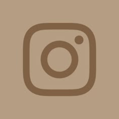 the instagram logo is shown on a brown background