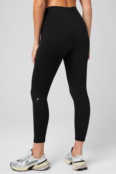 Fluent 2-Piece Outfit Fabletics black/black female Activewear >> Womens >> Outfits regular Black Moisture-wicking Leggings For Loungewear, Black Snug Fit Activewear For Yoga, Snug Fit Black Yoga Activewear, Black Snug Fit Go-dry Activewear, Black Go-dry Snug Fit Activewear, Black Snug Fit Elastane Activewear, Exercise Outfits For Women, Exercise Outfits, Female Activewear