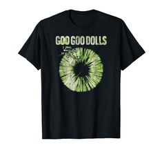 PRICES MAY VARY. Official Goo Goo Dolls Merchandise Exclusive Design Lightweight, Classic fit, Double-needle sleeve and bottom hem Goo Goo Dolls, Exclusive Designs, Branded T Shirts, Fashion Item, Top Styles, Fashion Branding, Dolls, T Shirts, Green