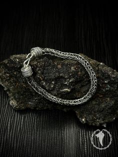 🌟 Elevate Your Style with Our 925 Sterling Silver Foxtail Bracelet! 🌟    For the Modern Man Who Appreciates Quality and Style: This exceptional bracelet is designed for the contemporary man who values craftsmanship, durability, and a strong sense of style. Whether you're suiting up for a special event or aiming to add a touch of sophistication to your everyday look, this bracelet is the perfect choice.  Why It's Worth Adding to Your Collection: This bracelet isn't just an accessory; it's a statement. It's like adding a dash of adventure to your outfit. It's the secret handshake of the stylish, the badge of the bold, and the wink to those in the know. When you wear this piece, you showcase your personality and elevate your style game to a whole new level. It's not just jewelry; it's your Silver Snake Bracelet, Recycled Bracelets, Flexible Bracelet, Snake Bracelet, Silver Chain Bracelet, Sterling Silver Mens, Celtic Jewelry, Silver Man, Chain Bracelet