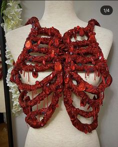 Opuim Outfit, Gore Fashion, Studded Leather Armor, Heart Corset, Pride 2024, Corset Ideas, Vampire Style, Solar Punk, Eras Outfits