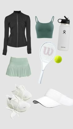 Tennis Editorial, Tennis Uniforms, Exercise Outfits