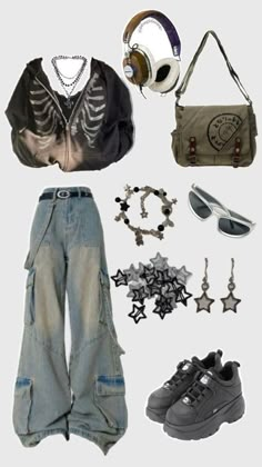 Russian Grunge, Y2k Alternative Fashion, Street Style Outfits Casual, Dream Outfits