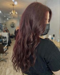 Red Dark Brown Hair, Plum Hair, Hair Color Auburn, Work Hairstyles