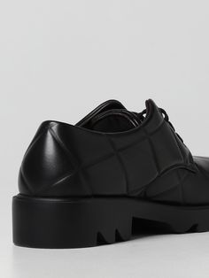 Contemporary Design  Elegant Style  Laceup  Lambskin  Padded   Calfskin Lining  Rubber Sole  Notched Sole  Made In Italy Black Brogues, Bottega Veneta Shoes, Brogues Men, Brogue Shoes, Lace Up Shoes, Bottega Veneta, Shoe Collection, Elegant Style, The Struts